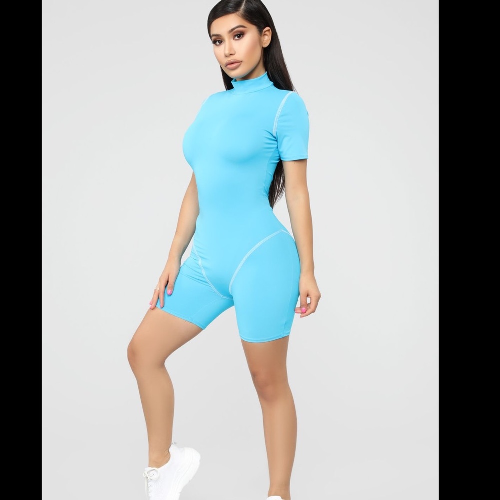 Turquoise romper